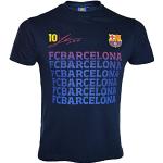 FC Barcelona Official Collection - Barça - Lionel Messi No. 10 Boy's T-Shirt Blue blue Size:12 ans