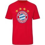 Naisten Punaiset Koon XXL F.C. Bayern München Bayern München Logo-t-paidat 