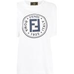 Fendi Pre-Owned 2000s logo print T-shirt - White