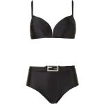 Fendi Pre-Owned FF plaque bikini set - Black