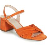 Naisten Oranssit Koon 40 Fericelli Sandaalit 5-7cm koroilla 