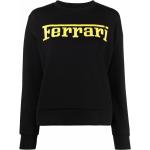 Ferrari embroidered-logo sweatshirt - Black