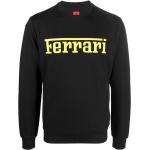 Ferrari recycled-scuba logo-print sweatshirt - Black