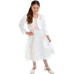Festive Dress Flower Girl Dress Holy Communion Dress - Baby Dress Christening Gown Dress - UK Sizes 18 Months - 11 Years - White, UK 18-24 Months