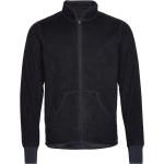 Fleece Jacket Tops Sweat-shirts & Hoodies Fleeces & Midlayers Black Bread & Boxers