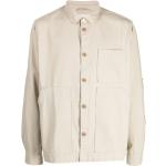 Folk Assembly Work cotton shirt jacket - White