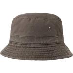 Naisten Harmaat Hutshopping Bucket-hatut kesäkaudelle 57 cm päänympäryksellä 