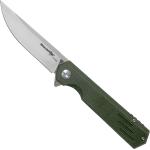 Fox Revolver Black Fox BF-740OD Green Canvas Micarta pocket knife