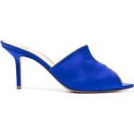 Francesco Russo slip-on suede sandals - Blue