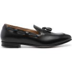 Francesco Russo tassel-detail leather loafers - Black