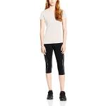 Freddy WR.UP Women's Shaping Effect Corsair Style Trousers and Tank Top - Black/Cream, Medium