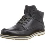 Fretz Men Cooper Short Shaft Winter Boots, Men’s Gore-Tex Winter Shoes, Non-Slip Profile Sole, Elegant Cow Leather, 100% Waterproof and Warm, Available in UK Sizes 7-13.5, Also Available in Plus Sizes - Black - 42 EU
