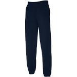 Fruit of The Loom Classic Elasticated Cuff Men's Jogging Bottoms - deep navy, size: l