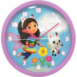 Gabby's Dollhouse Wall Clock Accessories Watches Analog Watches Multi/patterned Gabby's Dollhouse