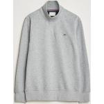 GANT Original Shield Half Zip Sweater Grey Melange