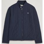 Miesten Tummansiniset Polyesteriset Tikatut Koon XL Gant Plus-koon takit 