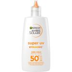 Garnier, Ambre Solaire Super Uv Vitamin C Anti-Dark Spots Fluid Spf50+ 40Ml Aurinkorasva Kasvot Nude Garnier
