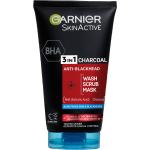 Garnier Skinactive Pureactive 3-In-1 Charcoal 150 Ml Kasvojenpuhdistus Meikinpoisto Cleanser Nude Garnier
