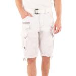 Geographical Norway men's people cargo shorts (People) - White, size: xxl