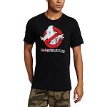 Ghostbusters Herren Logo to Go T-Shirt, Schwarz, M