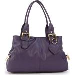 Gigi Leather Handbag - Othello 6165 - Purple