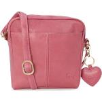 Gigi Small Cross-Body / Shoulder Bag - Leather - OTH22-29 - Magenta Pink