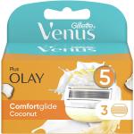 Gillette Venus Comfortglide Coconut Plus Olay Razor Blades 3 kpl