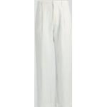 Naisten Valkoiset Pellavakankaiset Koon XL Petite-kokoiset Gina Tricot Suorat housut 
