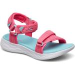 Tyttöjen Vaaleanpunaiset Koon 33,5 Skechers Sandaalit kesäkaudelle 