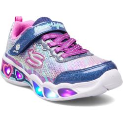 Girls Sweetheart Lights - Lets Shine Matalavartiset Sneakerit Tennarit Purple Skechers