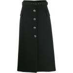 Naisten Mustat Polyesteriset Koon S Korkeavyötäröiset Givenchy A-linjaiset hameet 
