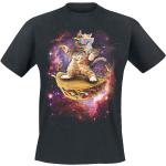 Goodie Two Sleeves - Fun T-paita - Awesome Cat - M- 4XL - varten Miehet - Musta