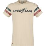 GoodYear - Rockabilly T-paita - Grand Bend - S- XXL - varten Miehet - Beige