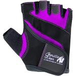Gorilla Wear Women's Fitness Gloves - schwarz/lila - Bodybuilding und Fitness Accessoire für Damen, L
