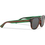 Gucci GG0003S Sunglasses Havana/Grey/Green