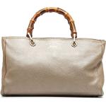 Gucci Pre-Owned medium Bamboo line shopper handbag - Brown