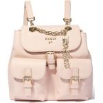 guess kids logo-lettering chain backpack - Pink