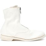 Guidi zipped ankle boots - White