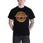 Guns N Roses Herren 30. Foto-Logo T-Shirt, Schwarz, XL