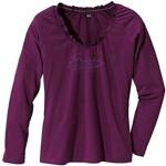 H.I.S. Women's Long SleeveLong-Sleeved Top Pink Purple - Pink - Purple - Small