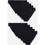 Naisten Mustat Koon XL H&M Puuvillahipster-alushousut 10 kpl 