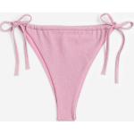 Naisten Vaaleanpunaiset Koon XL H&M Brazilian-malliset bikinihousut 