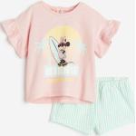 Tyttöjen Vaaleanpunaiset Puuvillaiset Koon 86 H&M - Lyhythihaiset t-paidat verkkokaupasta H&M 