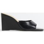 Naisten Mustat Koon 37 Neliökärkiset Slip on -malliset H&M Kiilakorko Korkeakorkoiset sandaalit 