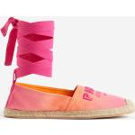Naisten Vaaleanpunaiset Canvas - Koon 39 H&M Korkeakorkoiset sandaalit kesäkaudelle 