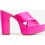 Naisten Vaaleanpunaiset Koon 40 Slip on -malliset H&M Tolppakorko Pistokkaat 