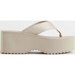 Naisten Beiget Kankaiset Koon 38 H&M Korkeakorkoiset sandaalit kesäkaudelle 7-9cm koroilla 