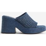 Naisten Siniset Koon 39 H&M Tolppakorko Korkeakorkoiset sandaalit kesäkaudelle 