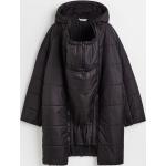 Naisten Mustat Koon XXL Hupulliset H&M Plus-koon hupulliset takit talvikaudelle 