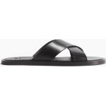 Naisten Mustat Nahkaiset Koon 41 Slip on -malliset H&M Korkeakorkoiset sandaalit 